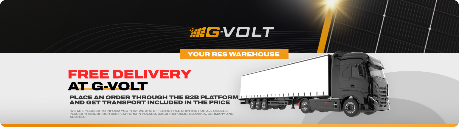 Free Delivery at G-VOLT! 🧡